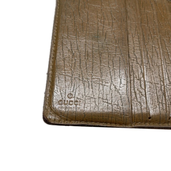 GUCCI GG Supreme Monogram Bifold Wallet - Picture 2 of 14